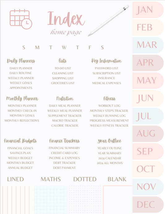 Virgo 2025 Digital Planner | Zodiac Aesthetic | GoodNotes & iPad PDF | Monthly + Weekly Layouts